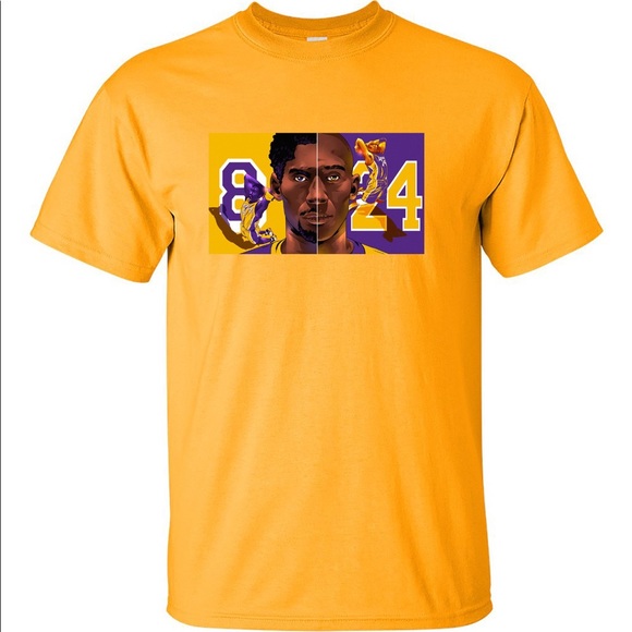 Kobe Number 8 - 24 Tee - Short Sleeve T-Shirt - Picture 1 of 3